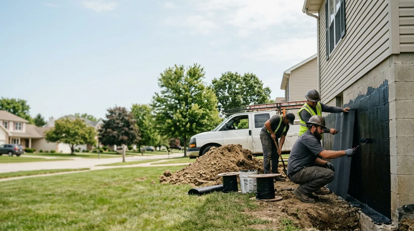 Basement Waterproofing in Kitts Hill, OH near me